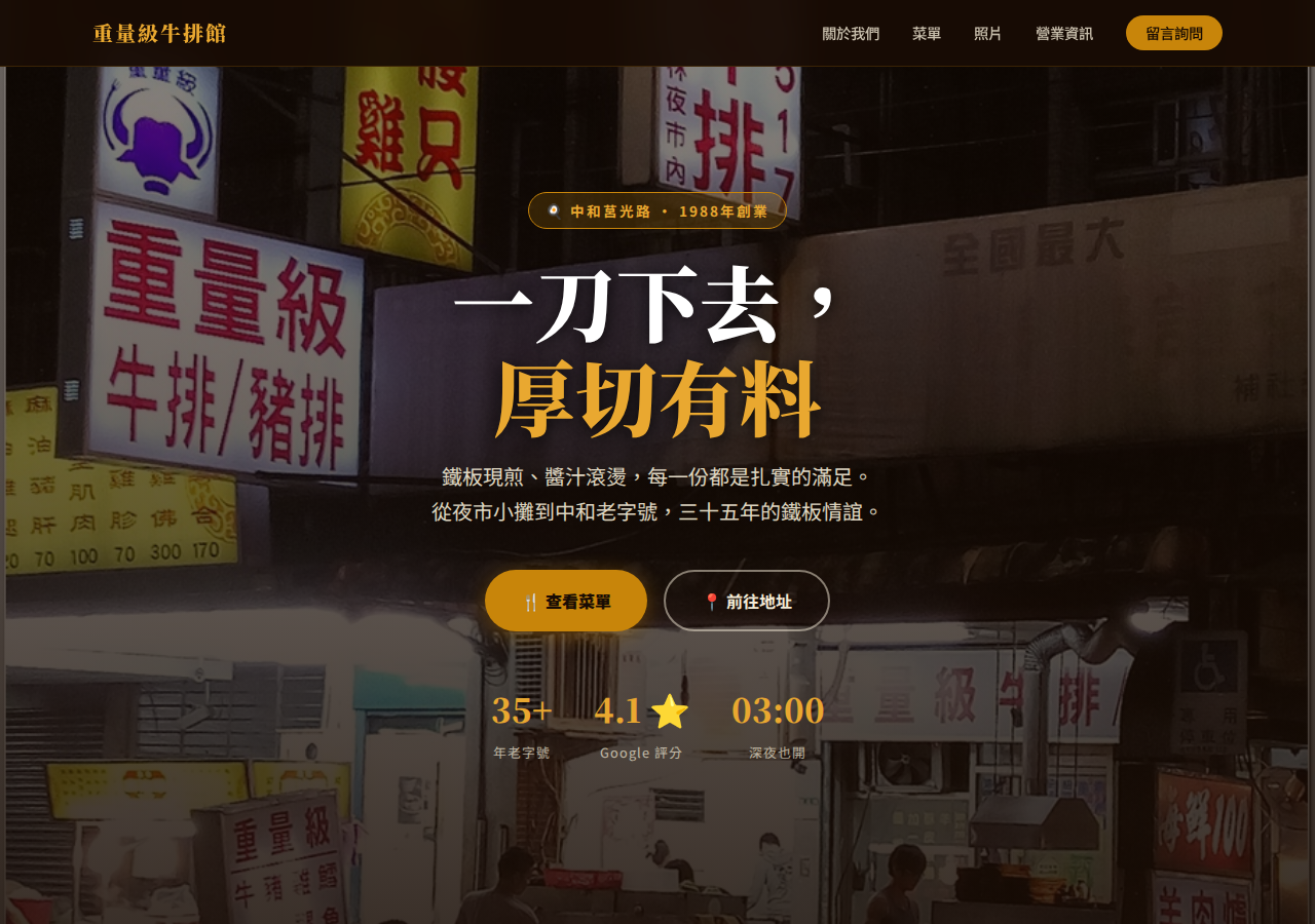 重量級牛排館